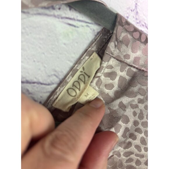 Oddi Leopard Print Tiered Babydoll Dress With Balloon Sleeves - Picture 5 of 11